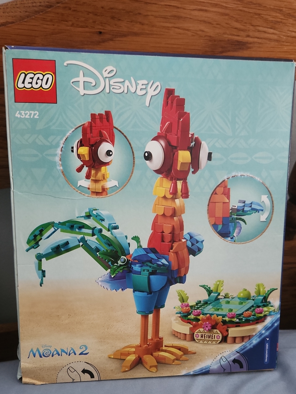NWT Lego Disney Moana 2 Heihei Rooster Sealed In Box - Picture 4 of 5